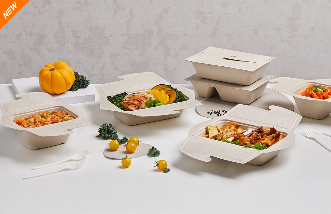 NEW: BePulp MEAL BOX TO GO packaging - Sabert