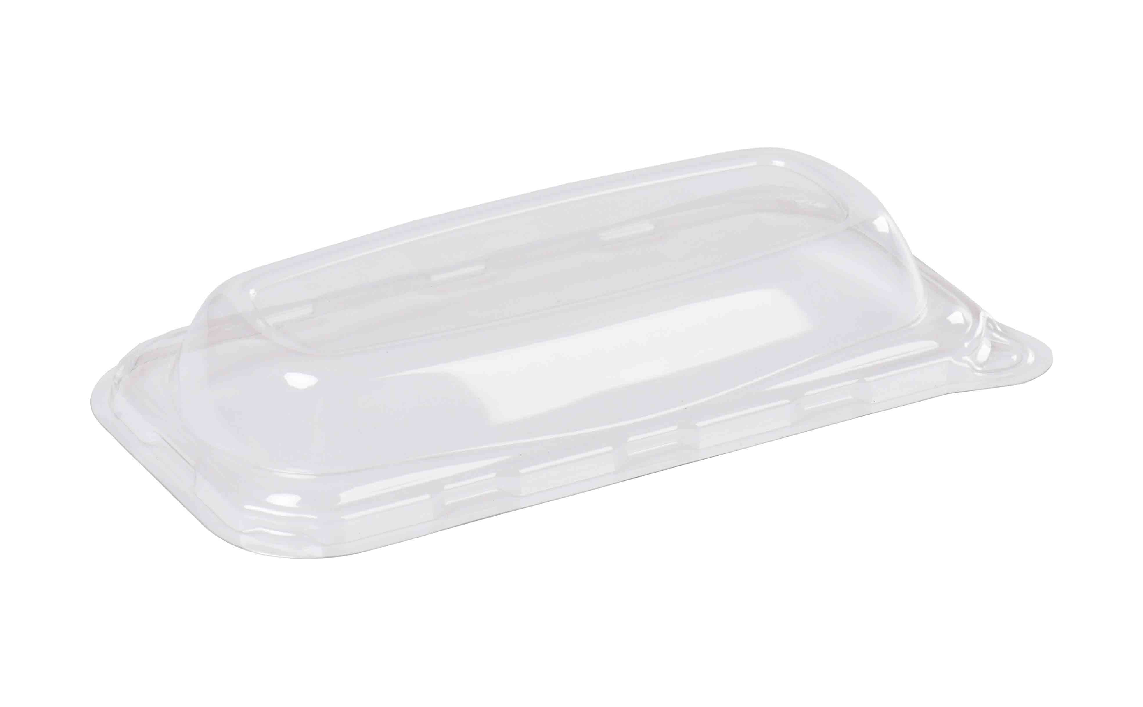 PET lid for 4X8 rect. tray